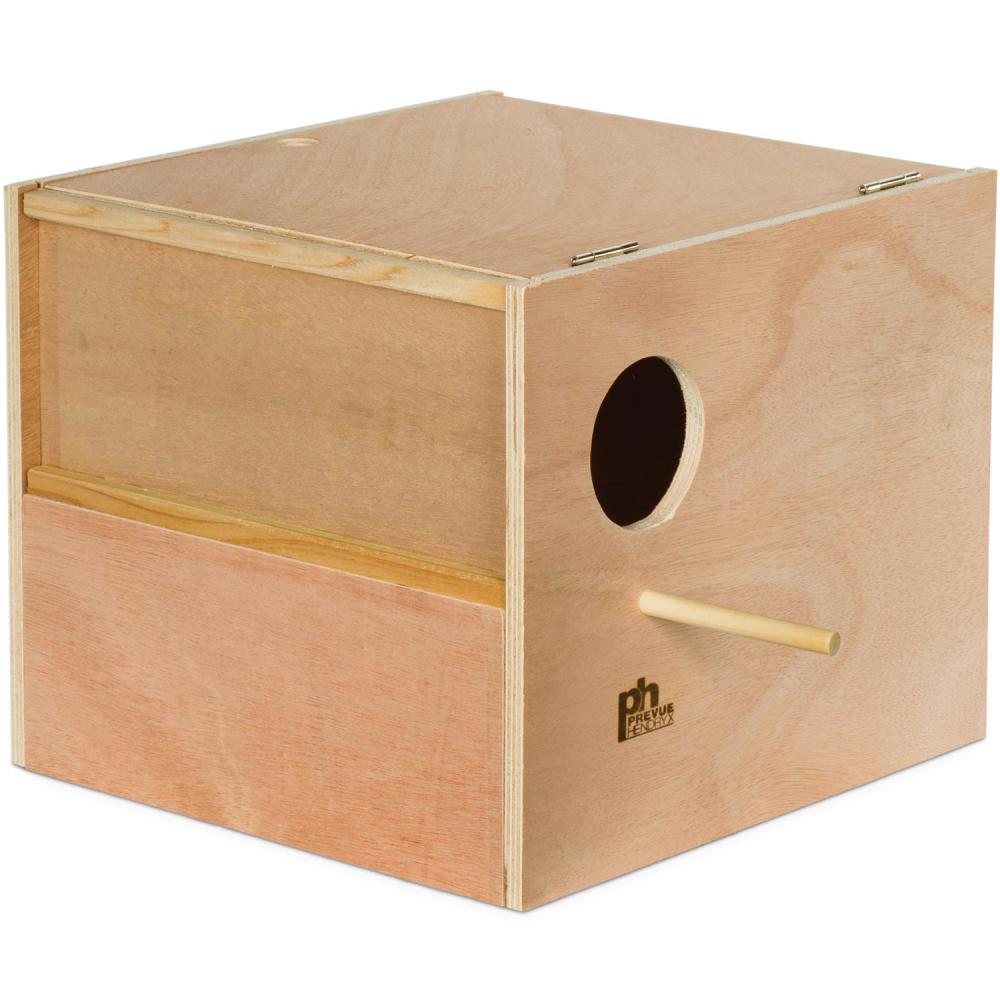 Prevue Cockatiel Nest Box Wood (Outside Mount) {L-b}480052