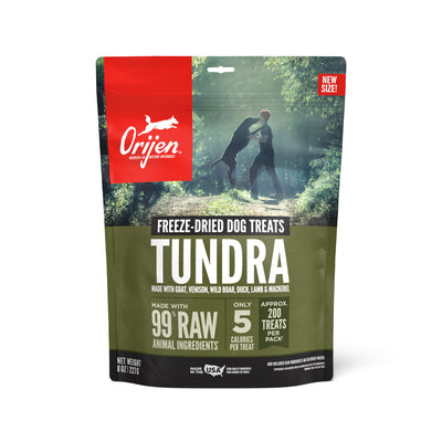Orijen Freeze-Dried Dog Treats Tundra 8 oz 064992726003