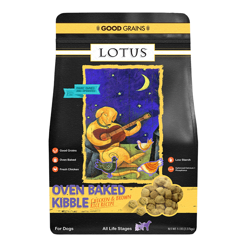 Lotus Dog Adult Chicken 5lb {L-x}