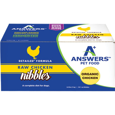 Answers Dog Frozen Detailed Chicken Nibbles 2.2lb SD-5