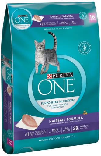 Purina One Advanced Hairball Cat 16 lb