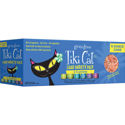 Tiki Cat Luau Variety 8 / 6 oz {L+}