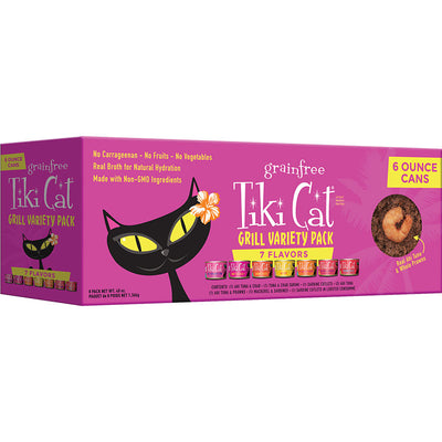 Tiki Cat Grill Variety 8 / 6 oz {L+}