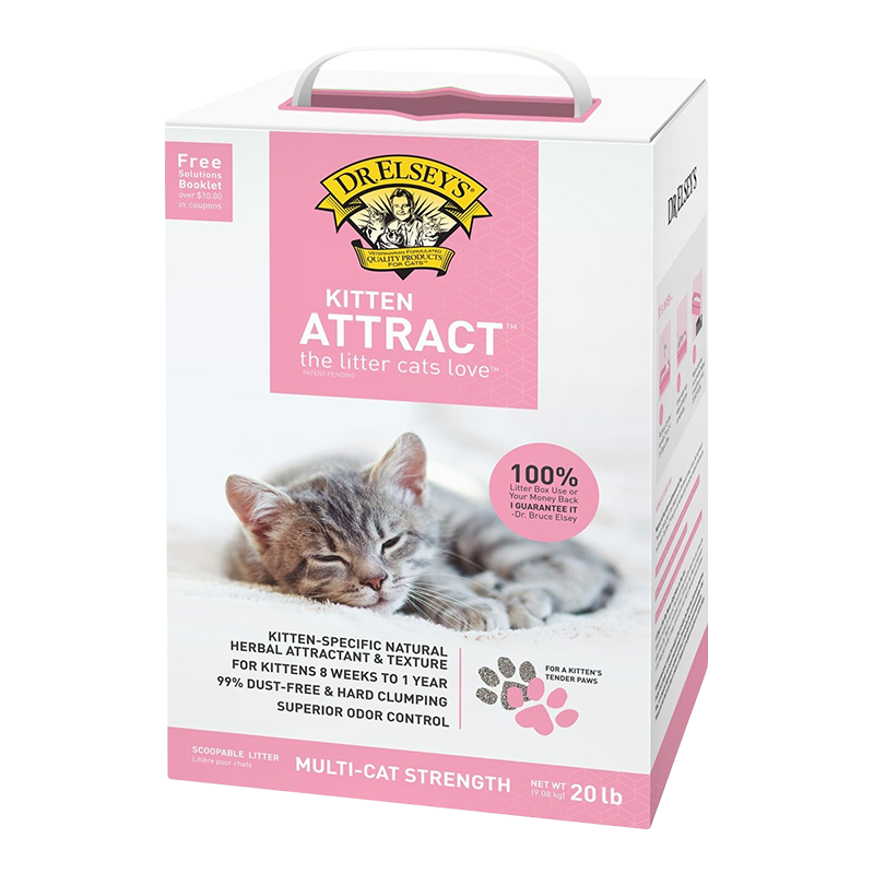 Dr. Elsey's Kitten Attract Litter 20 lb {l-1x} 003015