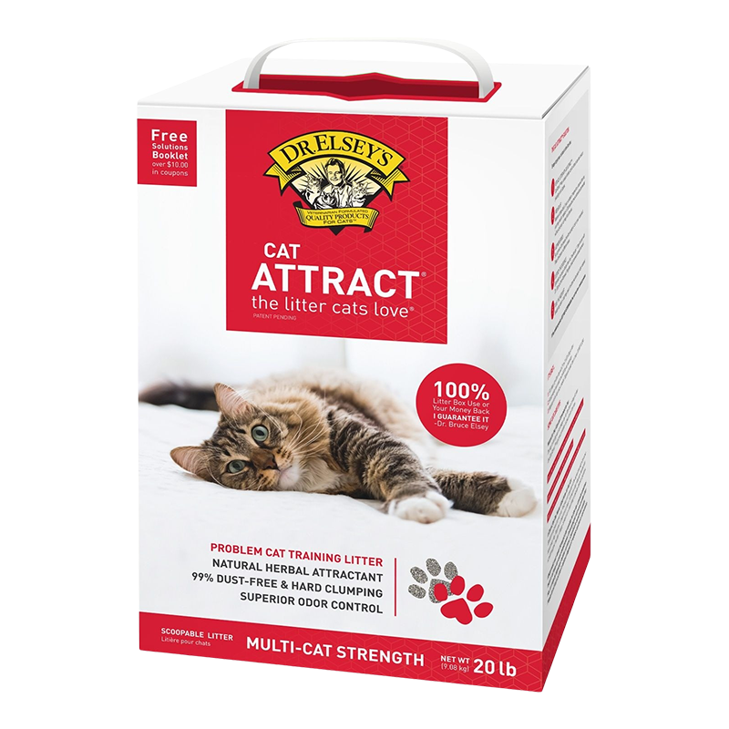 Dr. Elsey's Cat Attract Clumping Cat Litter 20 lb {l-1x} 003031