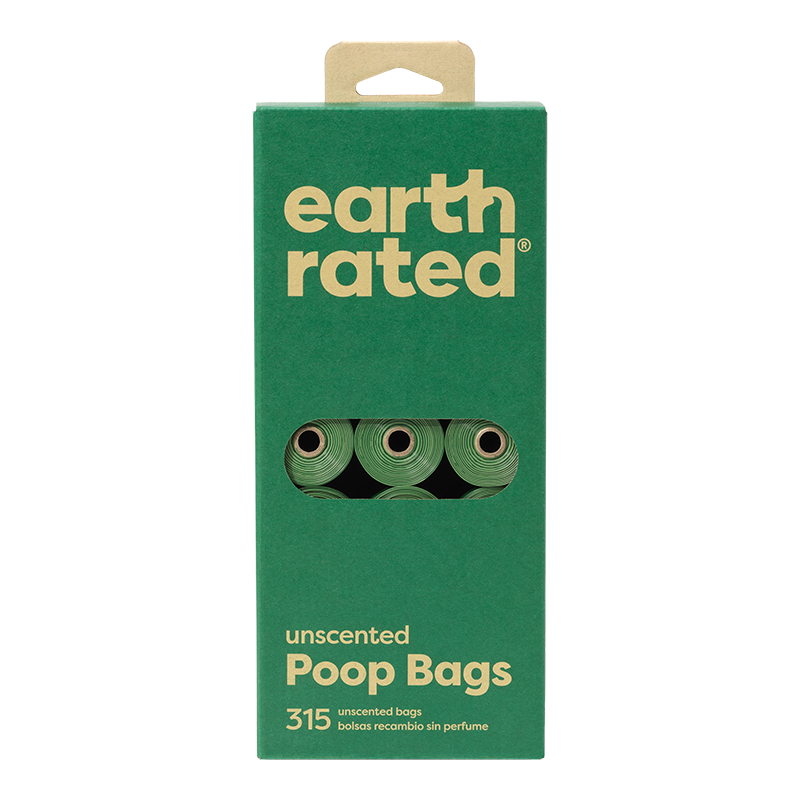 Earth Rated Dog Unscented Bag 21 Roll - 315 Count {L-x}