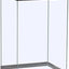 Marineland Tempered Column Aquarium Tank Clear, Black 37 gal 20x18x24 in SD-3