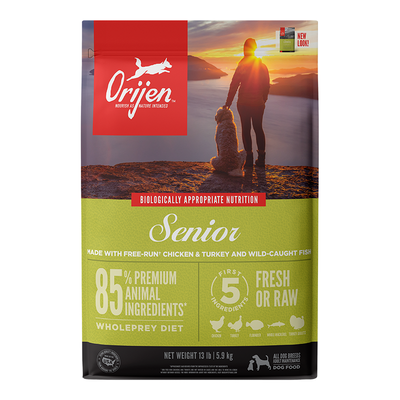 Orijen Senior Dry Dog Food 13lb {L+x}