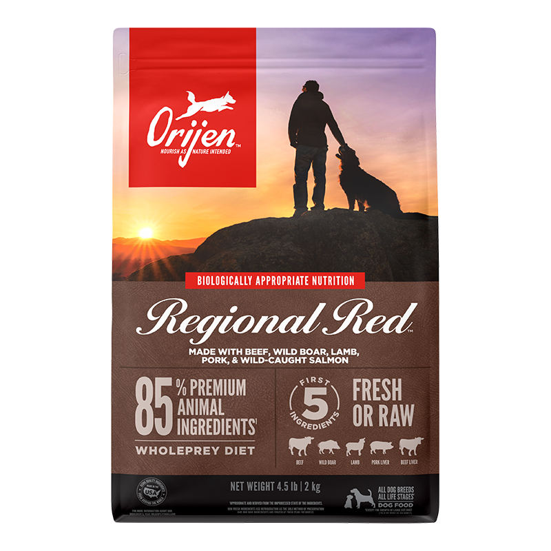 Orijen Dog USA Regional Red 4.5lb-{L+x}