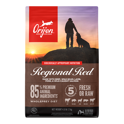 Orijen Dog USA Regional Red 4.5lb-{L+x}