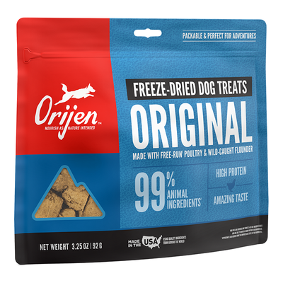 Orijen Freeze Dried Original Dog Treats 3.25oz {L+x}