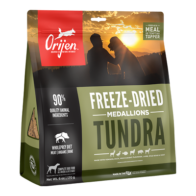 Orijen Dog Freeze Dried Food Tundra 6oz {L+x}