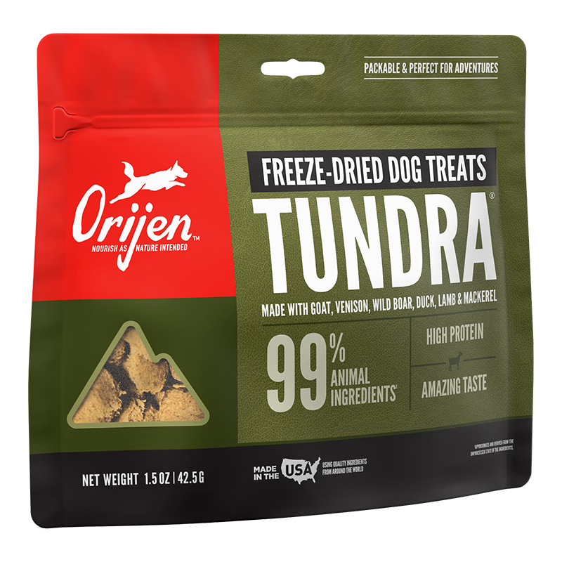 Orijen Freeze Dried Tundra Dog Treats 1.5oz {L+x}