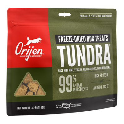 Orijen Freeze Dried Tundra Dog Treats - 3.25o {L+x}