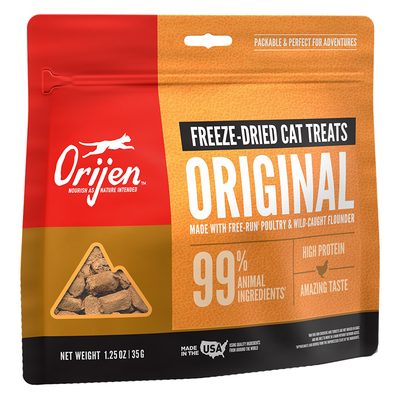 Orijen Freeze Dried Original Cat Treats 1.25oz {L+x}