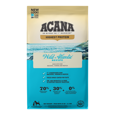 Acana Dog Grain Free Wild Atlantic 25lb {L+x}