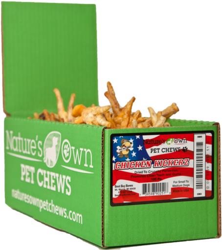 Best Buy Bones USA Chicken Feet Kickerz Bulk 100 Ct. {L-1}395087