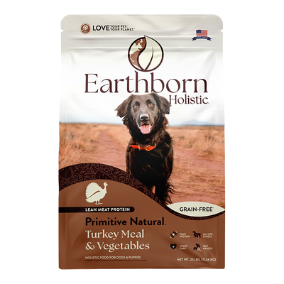 EARTHBORN DOG GRAIN FREE PRIMITIVE NATURAL 25LB