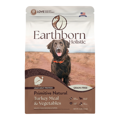 EARTHBORN DOG GRAIN FREE PRIMITIVE NATURAL 4LB