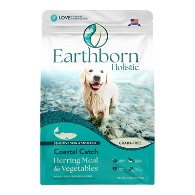 Earthborn Dog Grain Free Coastal Catch 25LB