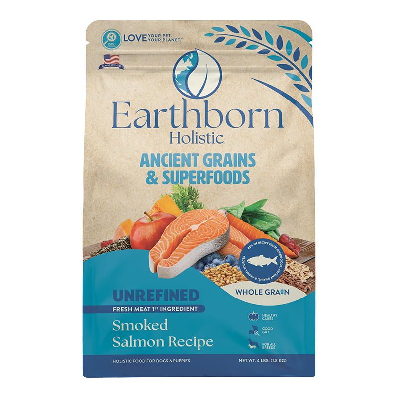 EARTHBORN DOG UNREFINED ANCIENT GRAINS SALMON 4LB