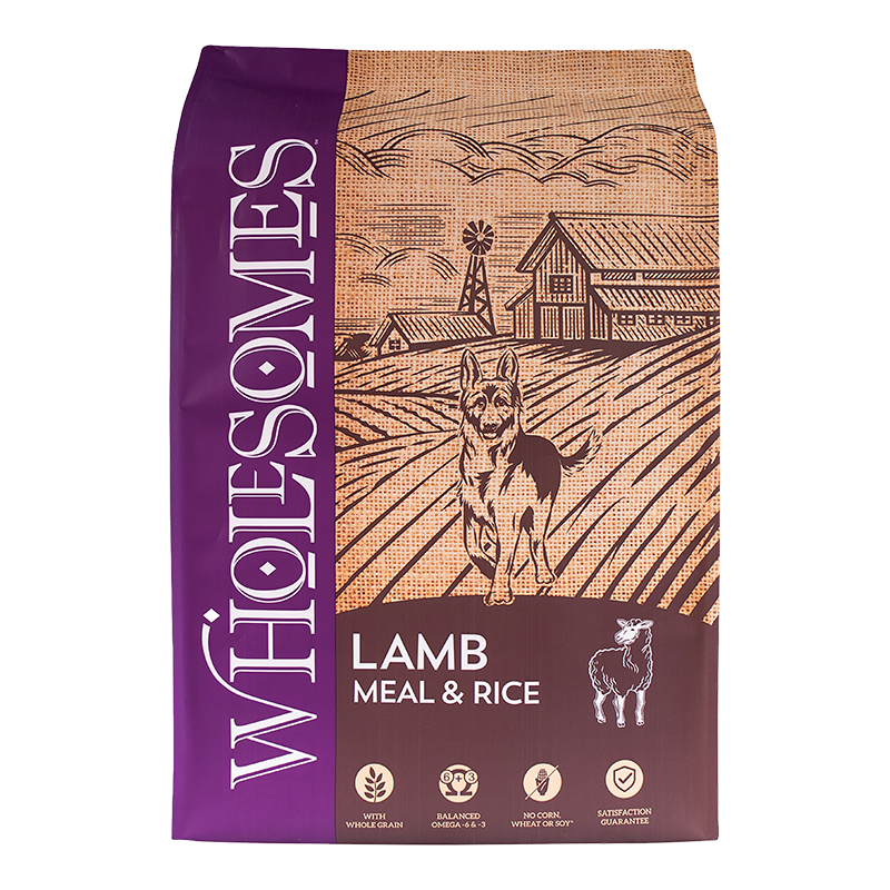 Wholesomes Dog Adult Lamb & Rice 40lb