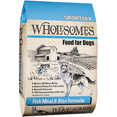 Wholesomes Dog Adult Fish & Rice 40lb