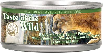 Taste Of The Wild Rocky Mountain Cat Food - 24/5.5 oz {L+1}