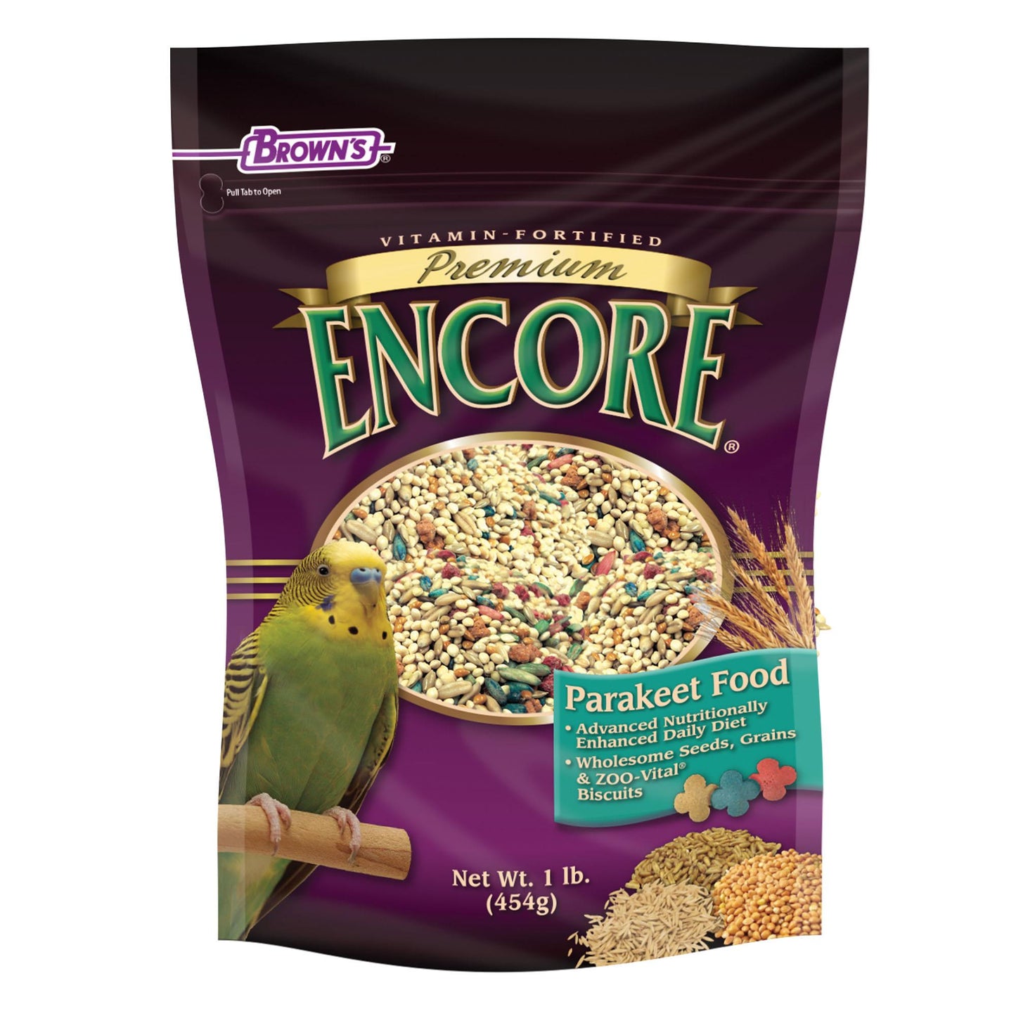 FM Brown's Encore Premium Parakeet Food  1lb