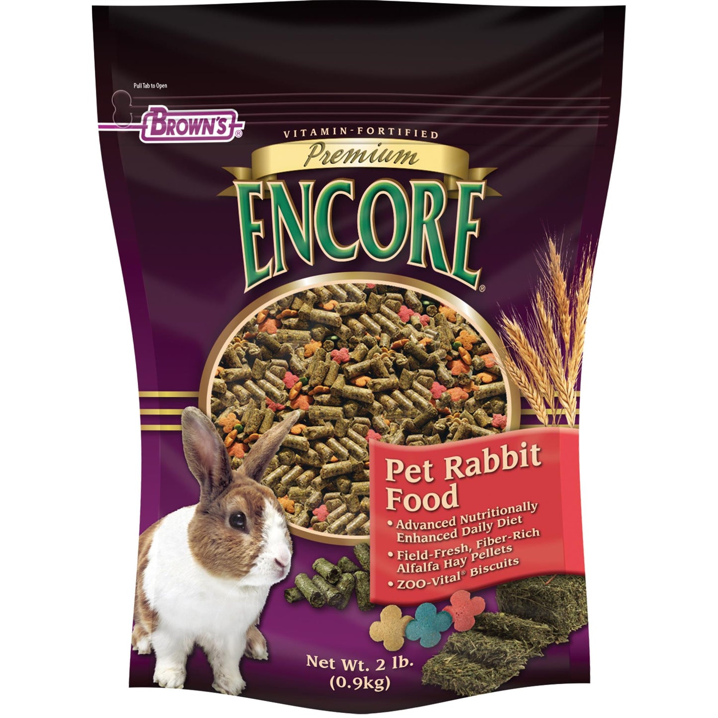 FM Brown's Encore Premium Rabbit Food 2 lb