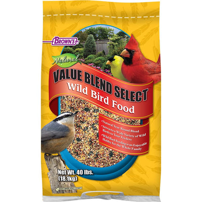 F.M. Brown's Value Blend Select Wild Bird Food, 40 Lb {L-1}423511