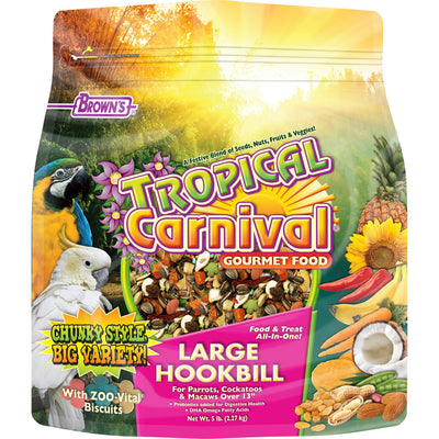 F.M. Brown's Tropical Carnival Large Hookbill Food 5lb {L-1}423632