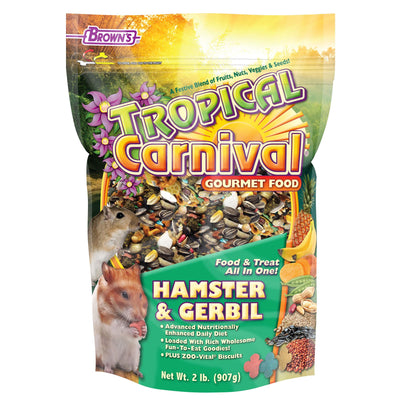 F.M. Brown's Tropical Carnival Hamster Food 2lb {L+1}423672