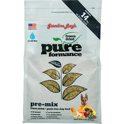 Grandma Lucy's Dog Pure Pre-mix & Chickpea 3lb {L-x}