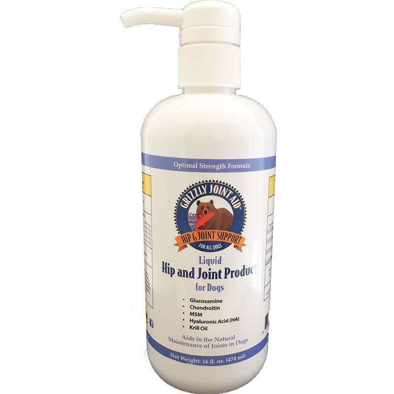 Grizzly Joint Aid for Dogs Liquid Supplement 16Z {L-1x} 359008