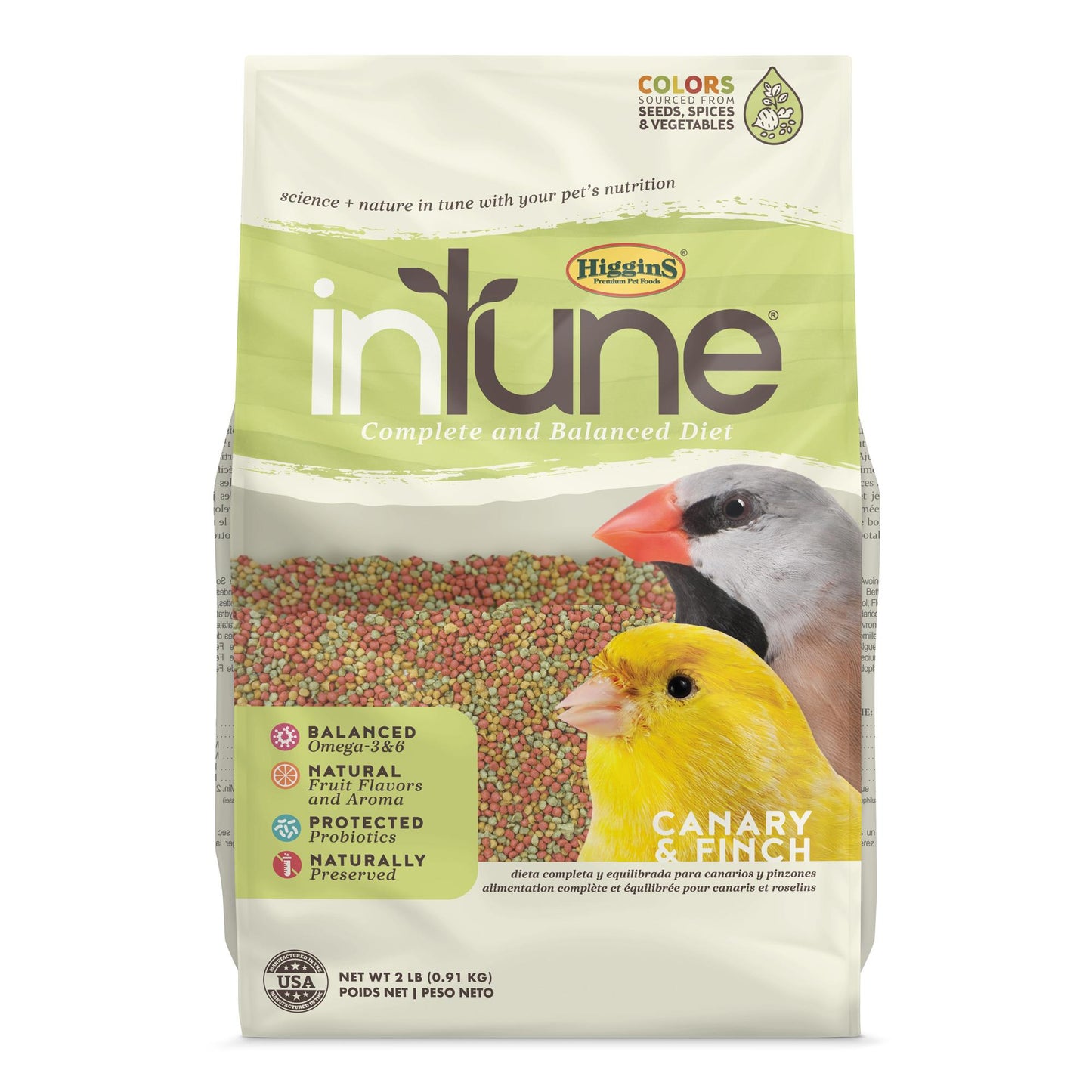 Higgins inTune Harmony Canary & Finch {L-1} 466277