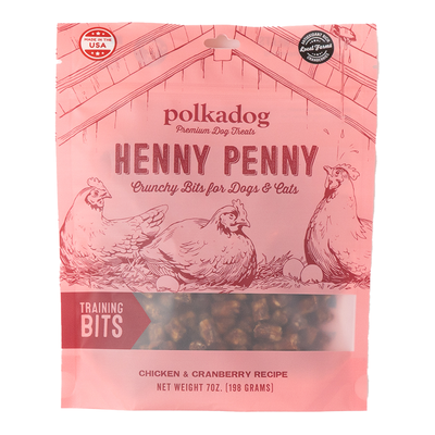 Polka Dog Bakery Henny Penny Bits 7oz {L+x}