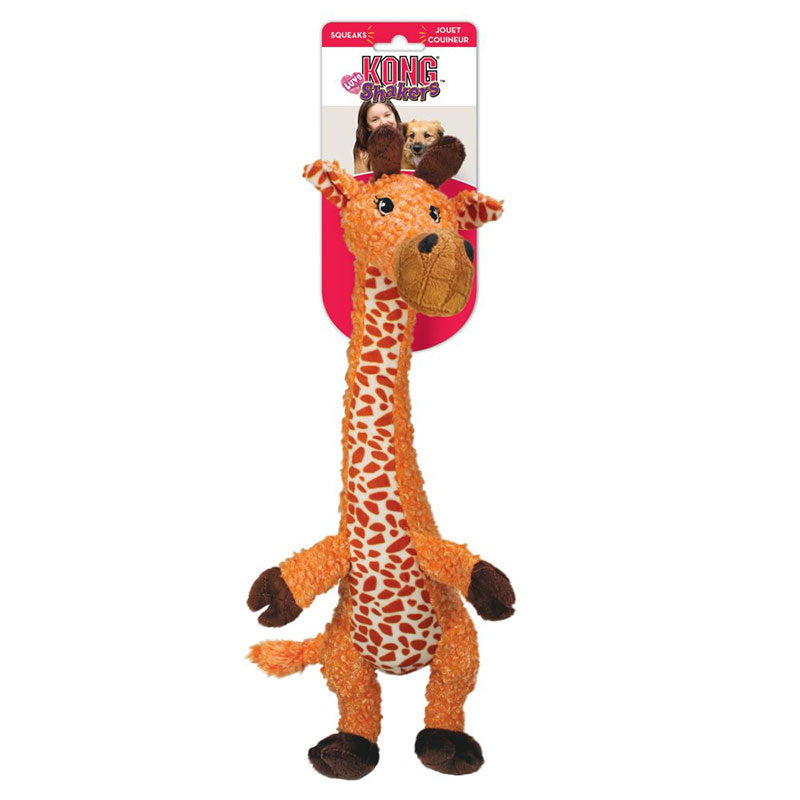 KONG Toy Shakrs Luvs Giraffe Lg {L+2x R}