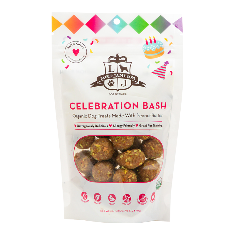 Lord Jameson Dog Celebration Treat With Peanut Butter Bash 6oz