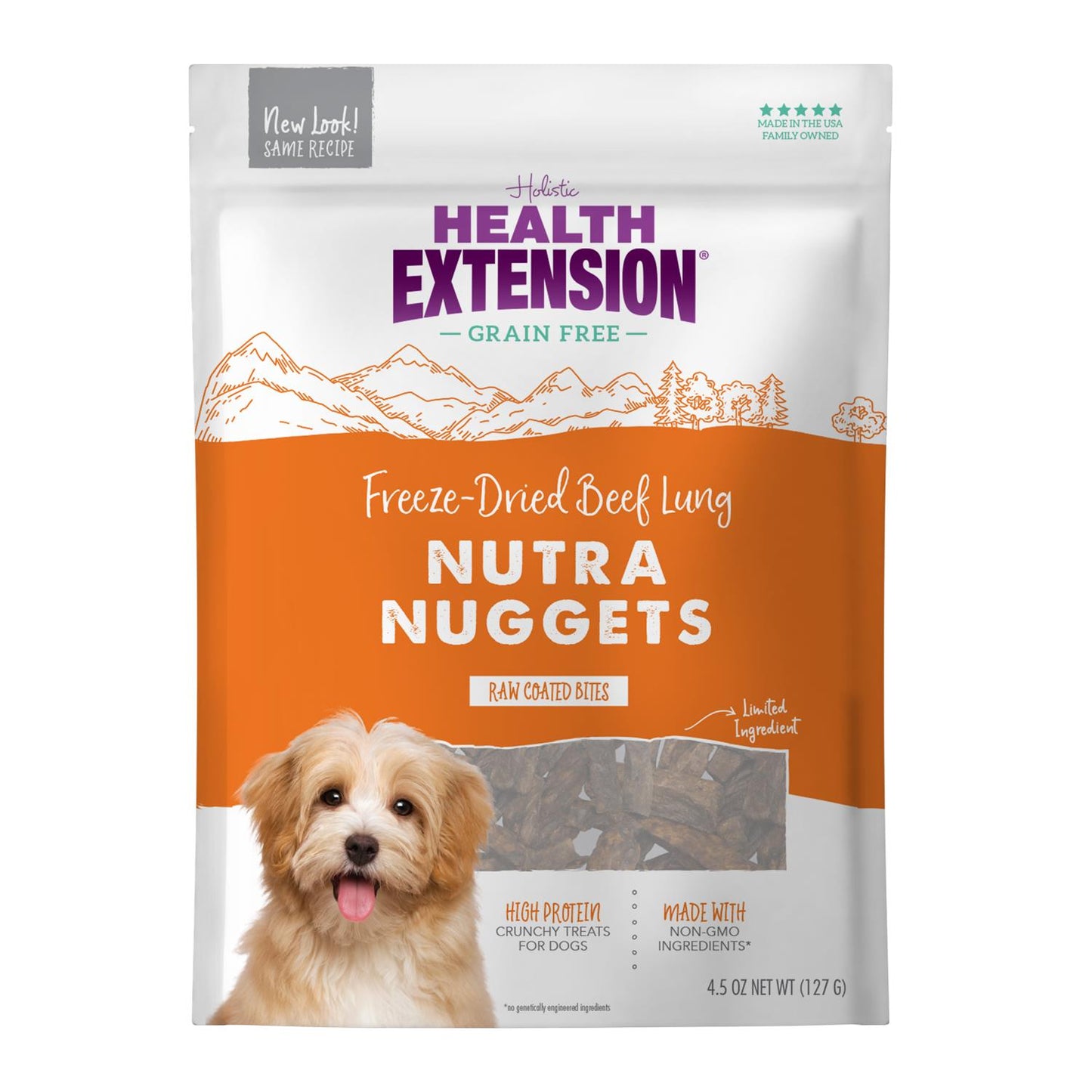 Health Extension Nutra Nuggets Jerky Treats 6 oz. {L+1} 587118