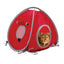 Living World Tent for Small Animals Red and Grey Small 61385{L+7}