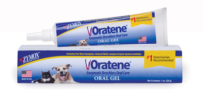 Zymox Oratene Antiseptic Oral Gel for Dogs 1 oz