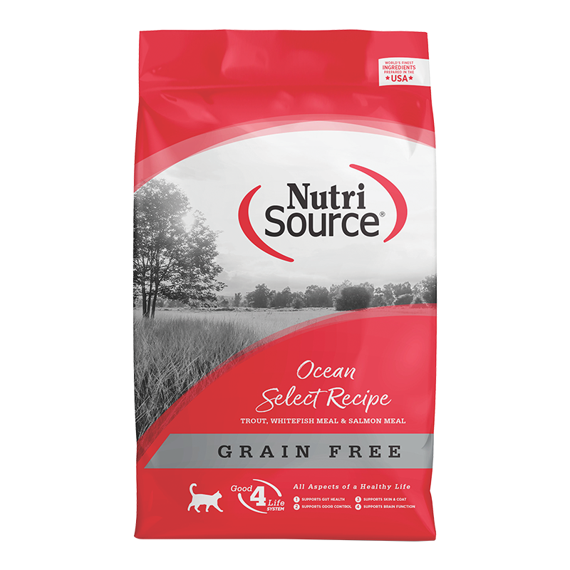 Tuffy Nutrisource Grain Free Ocean Select Entree Dry Cat Food-15-lb ...