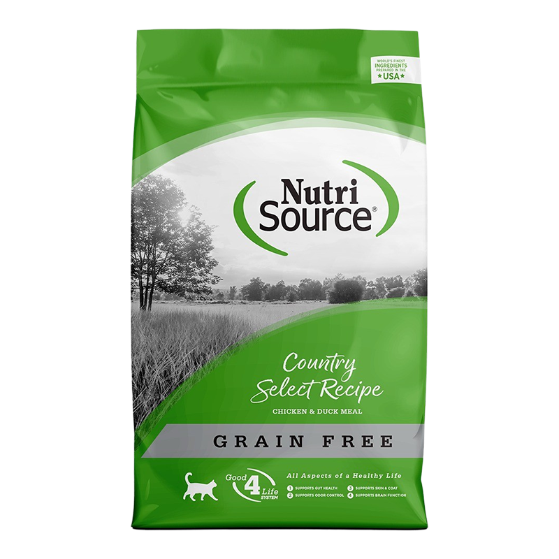 NutriSource Grain Free Country Select Entree Cat Food 15 lb {L+1x}