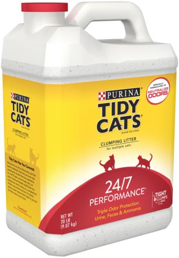 Tidy Cats 24/7 Performance Scoop Clumping Cat Litter 2 / 20 lb {L-1} 702011