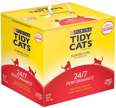 Tidy Cats 24/7 Performance Scoop Clumping Cat Litter 40 lb {L-1} 702014