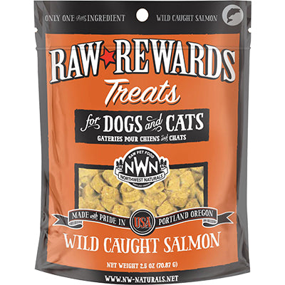 Northwest Naturals Dog Freeze Dried Salmon 2.5oz {L+x}