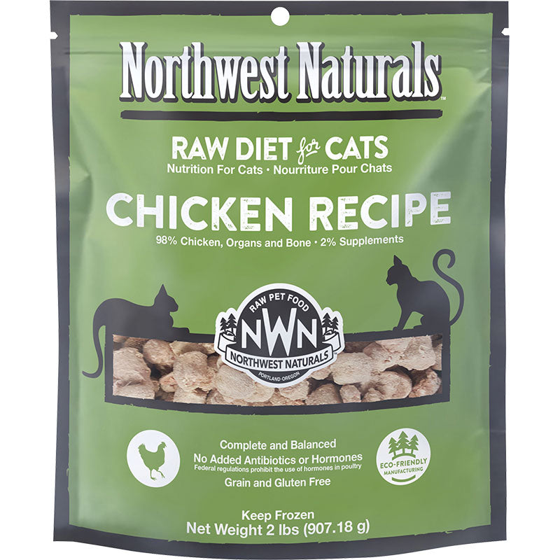 Northwest Naturals Cat Frozen Chicken 2lb {L-x} SD-5