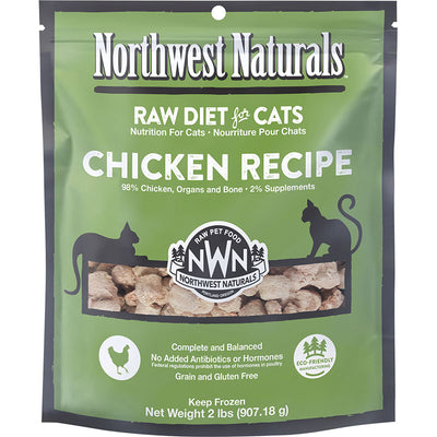 Northwest Naturals Cat Frozen Chicken 2lb {L-x} SD-5