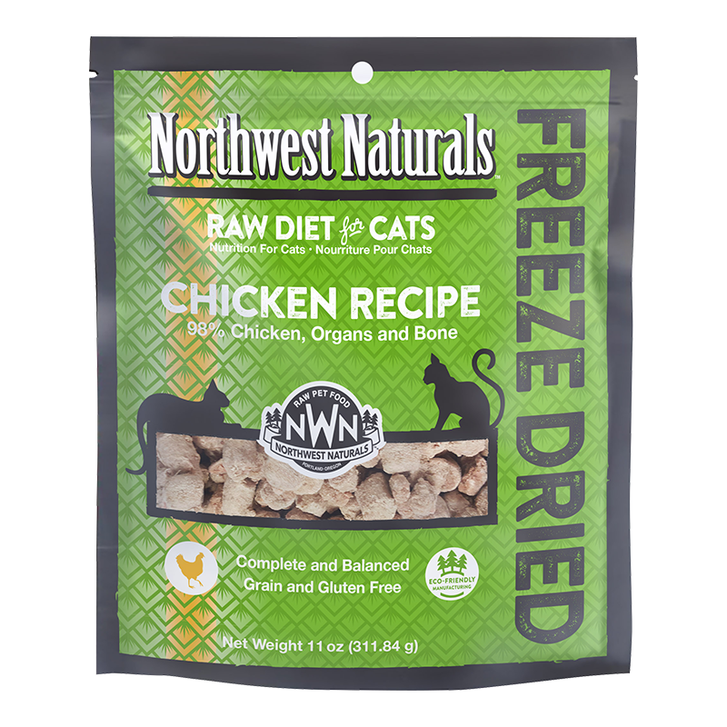 Northwest Naturals Cat Freeze Dried Chicken 11oz {L+x}